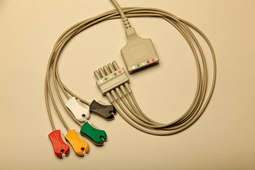 ECG cable for 5 leads
